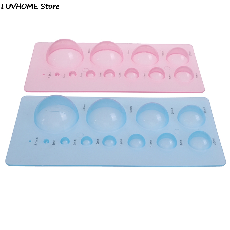 12 Sizes Semicircle DIY Paper Deluxe Quilled Creatio Quilling Creation Tool Pink Color