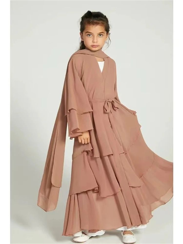 Ramadan Niqab Khimar Chiffon freundlicher Muslim Abaya Dubai Truthahn Islam Kleid Gebets kleidung für Frauen Kebaya Kleid Femme Musulmane