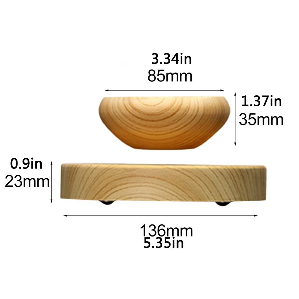 Levitating Air Bonsai Pot Rotatie Bloempot Plantenbakken Magnetische Suspension Drijvende Pot Potplanten Thuis Bureau Decor