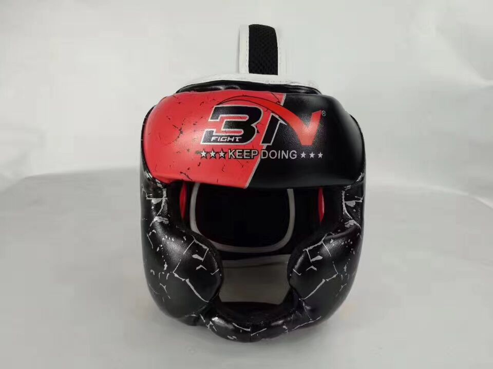 6-10 Years Old Kids Muay Thai Boxing Helmet Kick Boxing Taekwondo Karate Training Children Equipment Boxing Head Guard