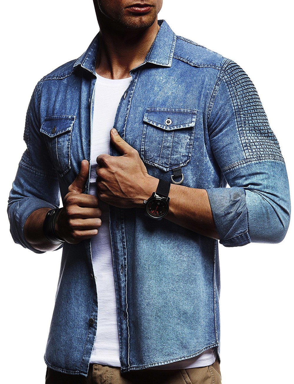 Heren spijkerjas slim fit jeansjas lente herfst bomberjack heren cowboy jeans jassen casual streetwear