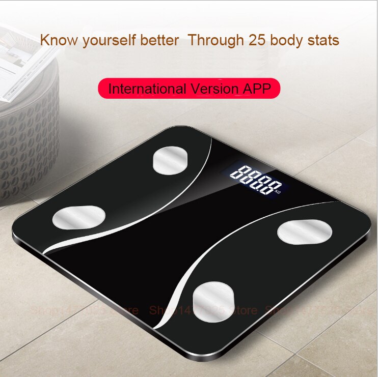 Best verkopende Badkamer Schaal Elektronische Floor Weegschalen Digitale Mi Body Fat Weegschaal Lichaamssamenstelling Analyzers Bluetooth Waage