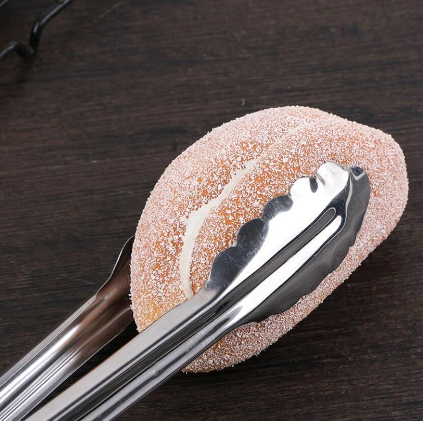 Pinzas de acero inoxidable para ensalada, para servir comida utensilio de cocina, pinzas para barbacoa, utensilios para ensaladas, accesorios de cocina