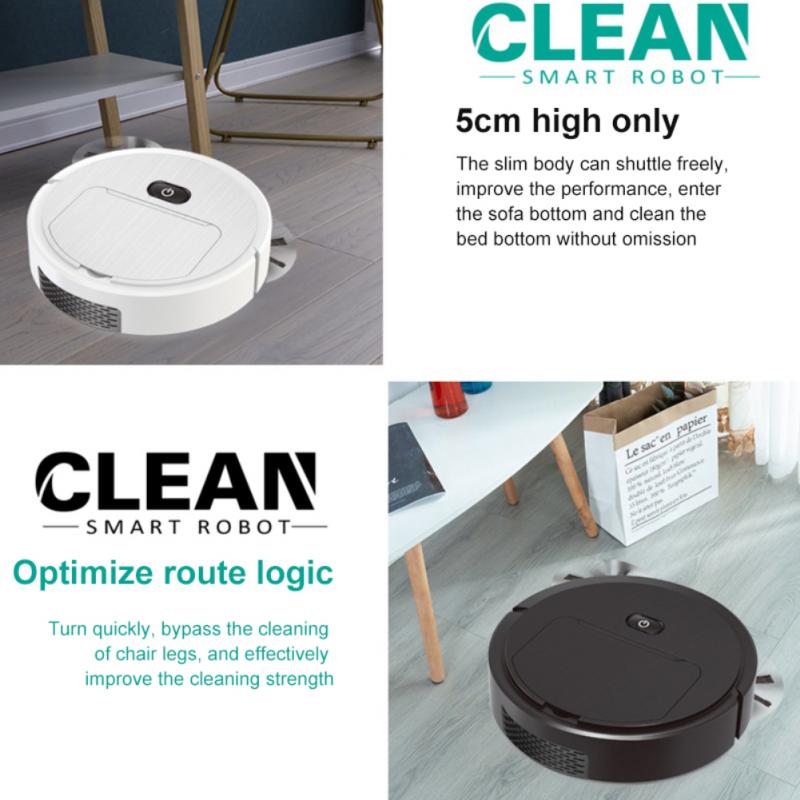 Automatic Vacuum Cleaner Robot Smart Wireless Sweeping Dry Wet Cleaning Machine Charging Intelligent Vacuum Cleaner Smart Home