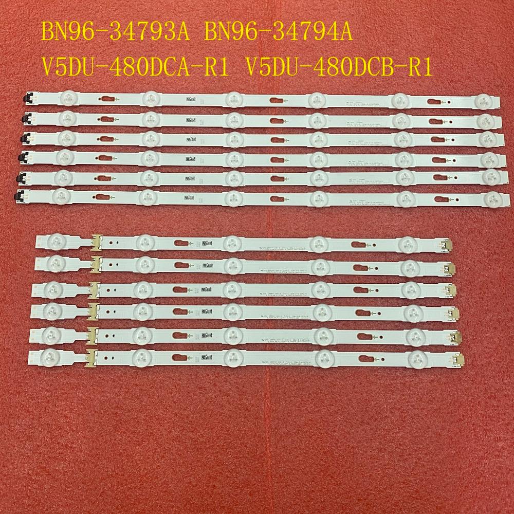 Tira de LED para Samsung UE48JU6400K UE48JU6500K UN48JU6100 UE48JU7000 UE48JU7090 UE48JU7080 UN48JU6020 UE48JU6470 UE48JU6415