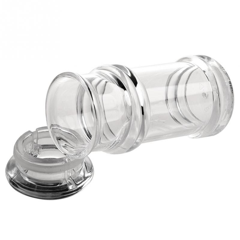 3 Size Eco-vriendelijke Clear Acryl Sojasaus Azijn Olijfolie Fles BBQ Dispenser Shaker Keukengerei Kruiden Blikjes