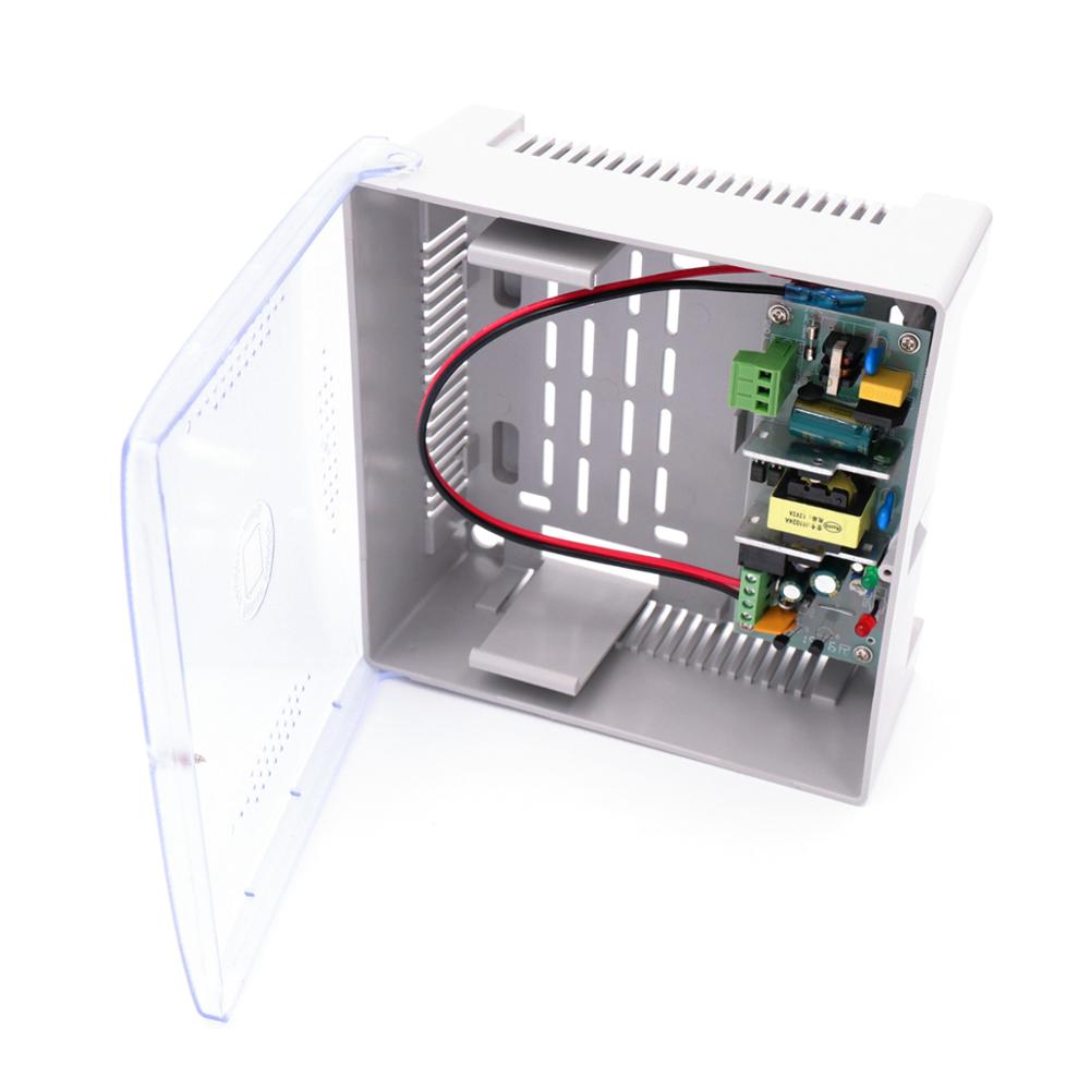 12V DC 5A Boxed Power Supply UPS for CCTV camera Alarm System with Backup Battery (7AH)