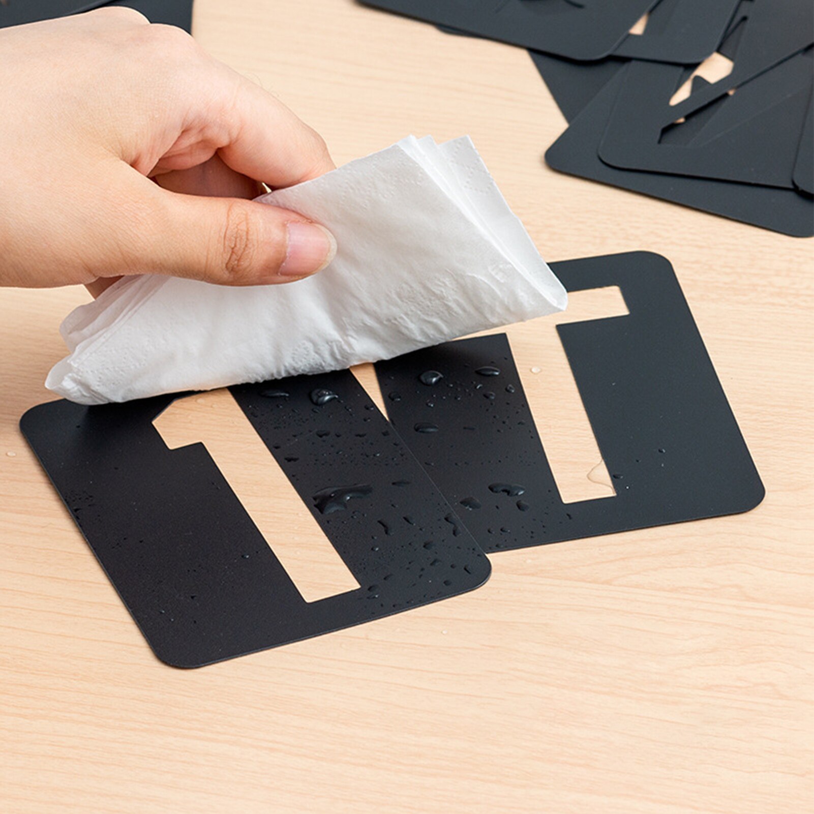 42PCS Stencils Letter and Number Template Reusable Washable Alphabet Stencils Environment-friendly PP Art Craft Templates