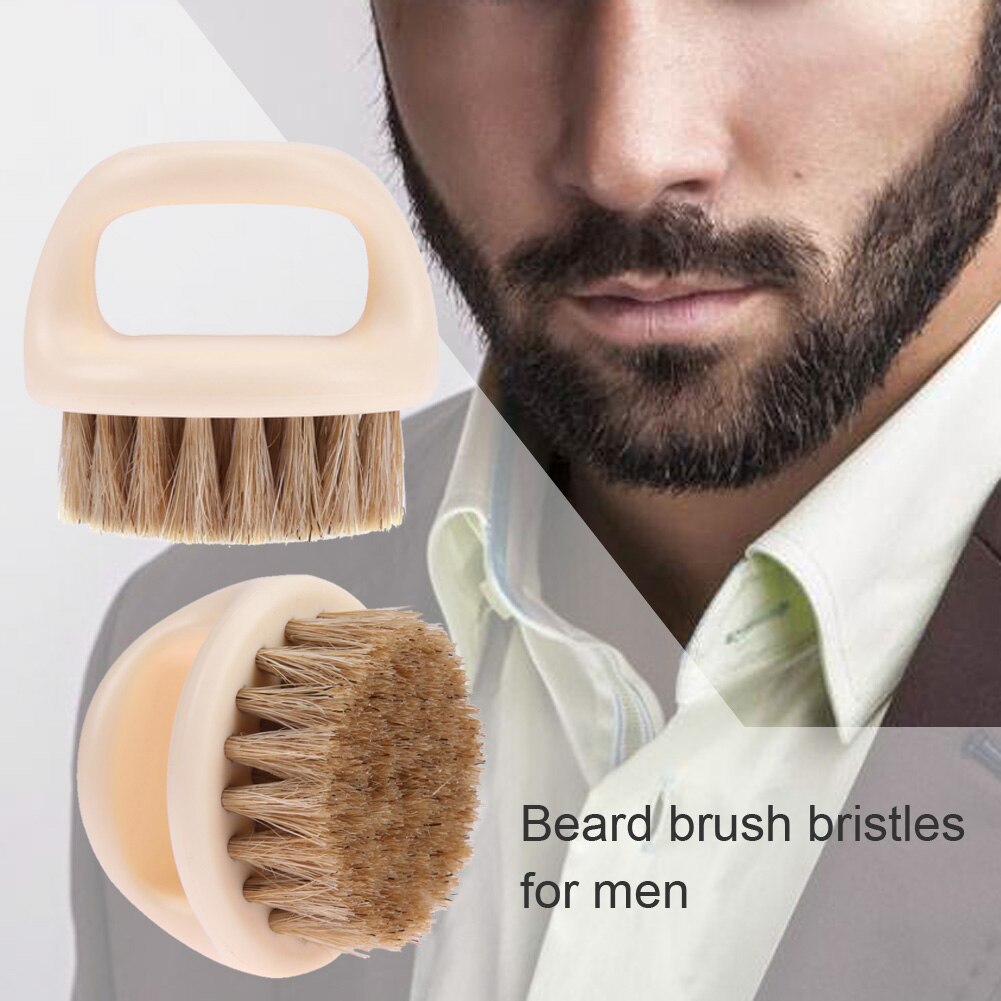 Haren Snor Scheermes Borstel Draagbare Kapper Salon Kapper Baard Scheren Tool Mannen Snor Kam Kit Bag