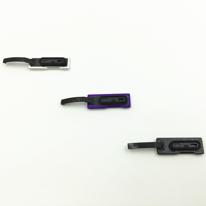 100% puerto de carga USB Original tapa de enchufe de polvo cubierta de ranura de puerto para Sony Xperia Z Ultra XL39H C6802 C6833