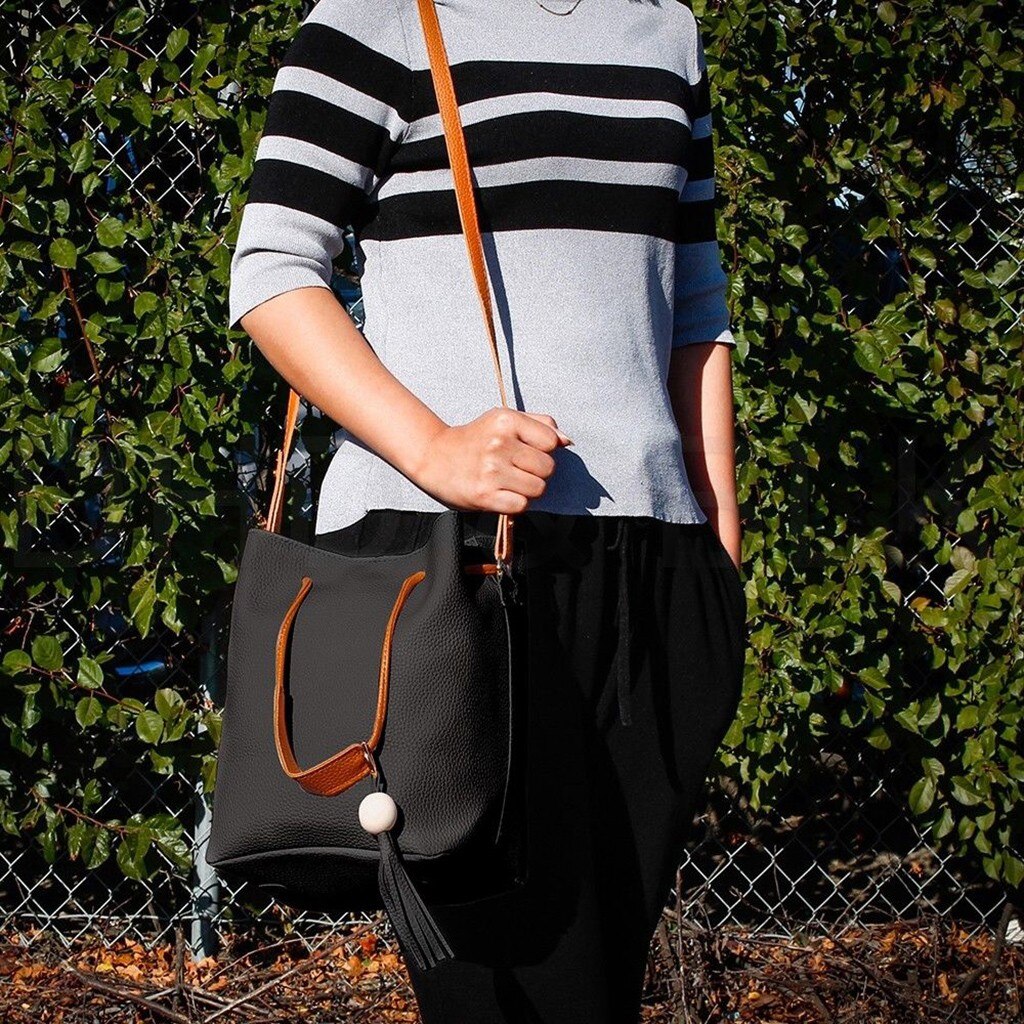 Femmes gland sac à main épaule sac à main fourre-tout messager sacoche sacs à bandoulière bolsa feminina sacs à main de luxe femmes sacs concepteur # YL5