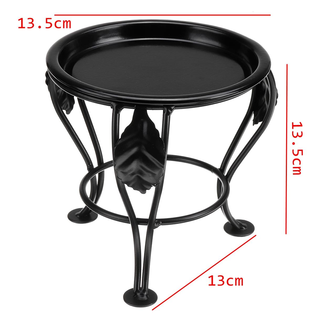 Modern blomma stativ metallhylla balkong inomhus golvhyllor kruka rack enda antik vardagsrum balkong plante lagring: C