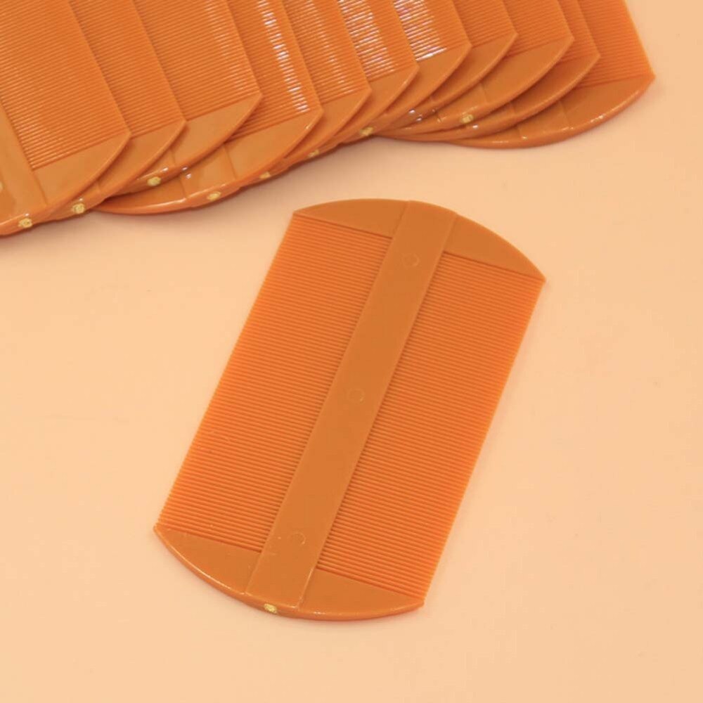 Encryption Grate lice Comb Color Random Hair Care Styling Tools both sides Bamboo Mushu Sided comb Dandruff hair care styling