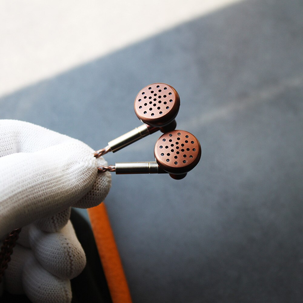 FENGRU ASTRAEA In Ear Earbud HIFI Metal Earphone 14.8mm High Polymer High Elastic Biological Diaphragm Detachable MMCX Cable