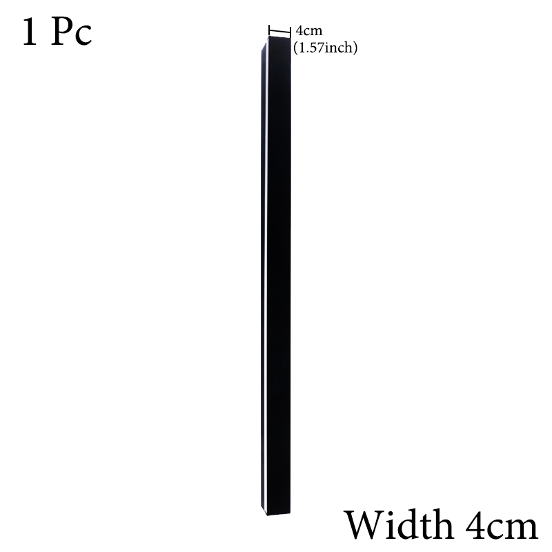 150cm lange væglamper linje minimalistisk lys lang strimmel udendørs vandtæt havedekoration villa baggrundsvæg havelys: Rød / Kold hvid / 6-10w