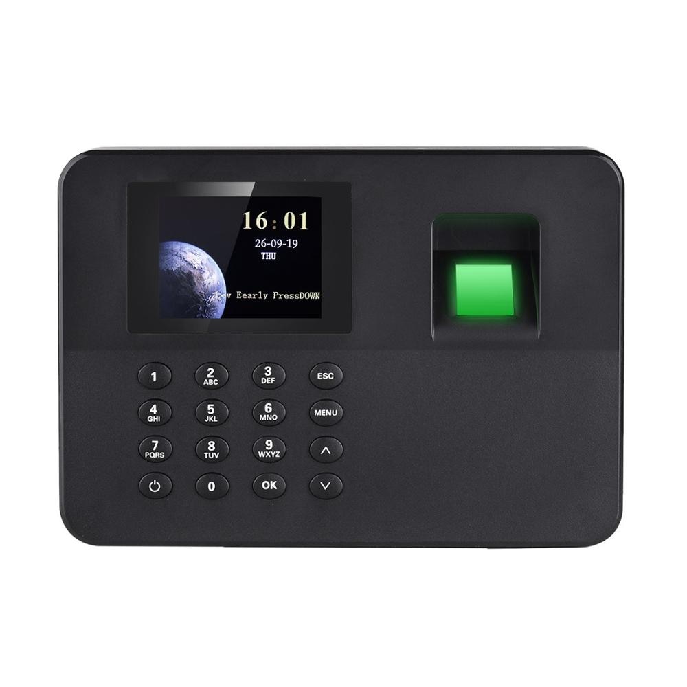Fingeraftryk fremmøde maskine intelligent biometrisk medarbejder check-in recorder adgangskontrolsystem