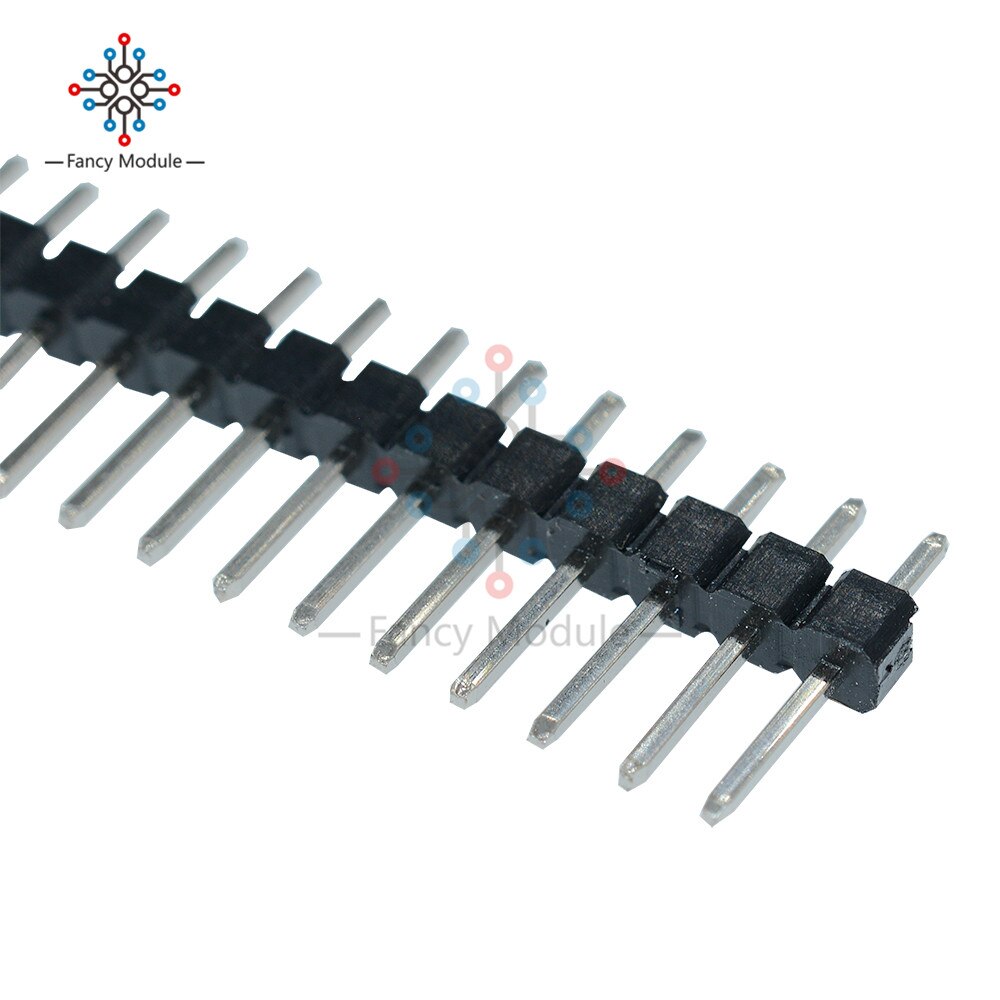 5/10Pcs 40Pin Single Row Male 2.54mm Round Straight Male Pin Header Breakable Pin Header Connector Strip For Arduino