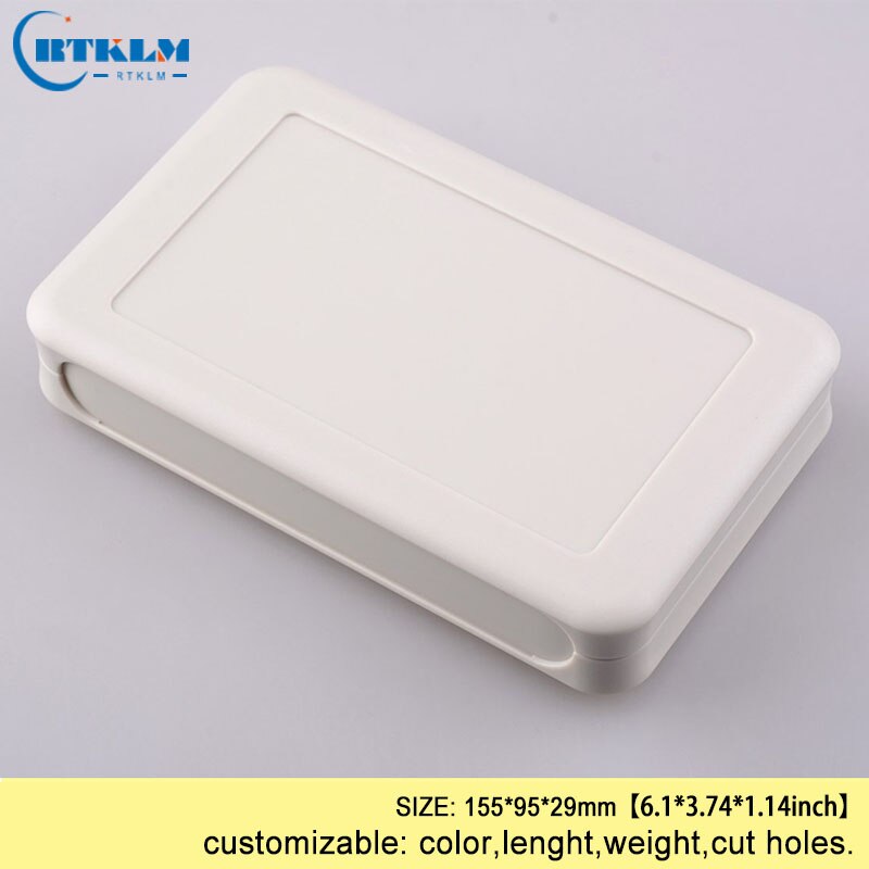 Handheld plastic box diy project box enclosures for electronics abs junction box amplifier enclosure instrument case 155*95*29mm