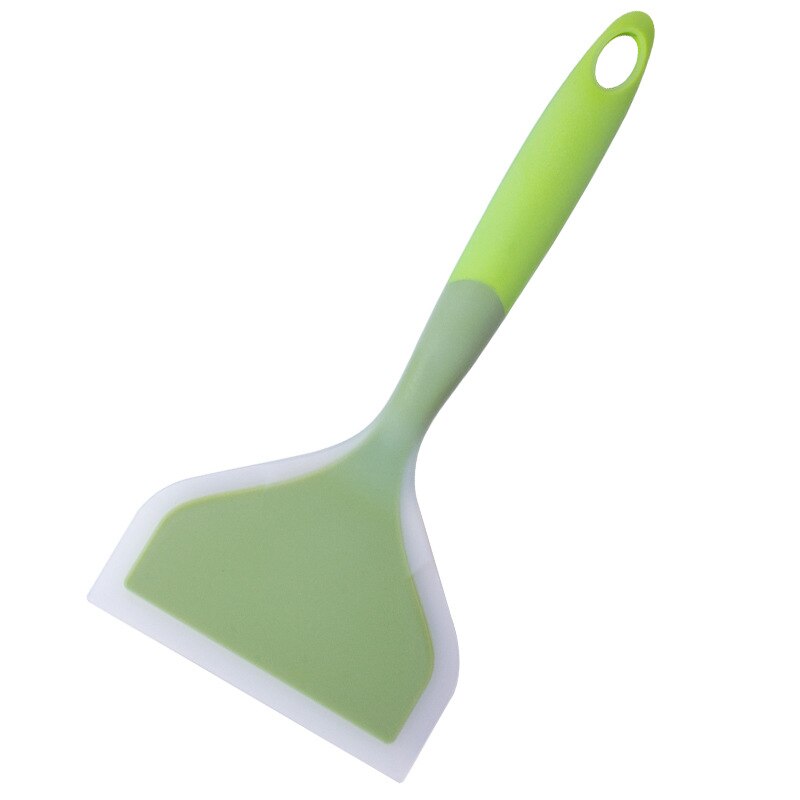 Kitchen Ware Wide Pizza Silicone Cooking Tools Non-stick Spatula Cooking Utensils Spatula Beef Meat Egg Kitchen Scraper Shovel: Type 4