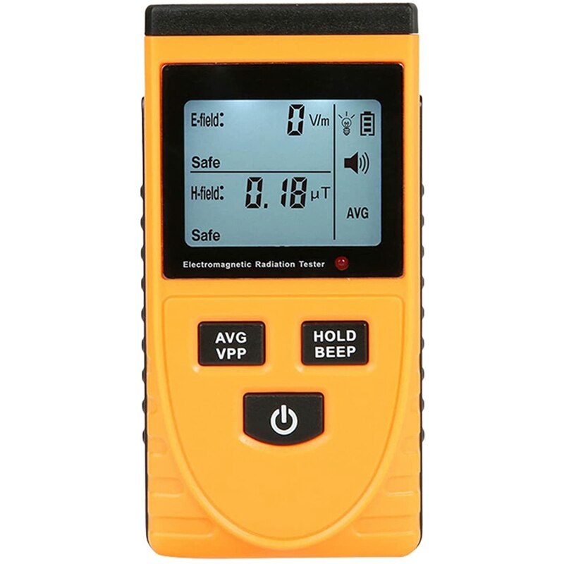 Geiger Counter,Nuclear Radiation Meter, Portable Dosimeter Counter With LCD Display, Radioactive Detector GM3120: Default Title