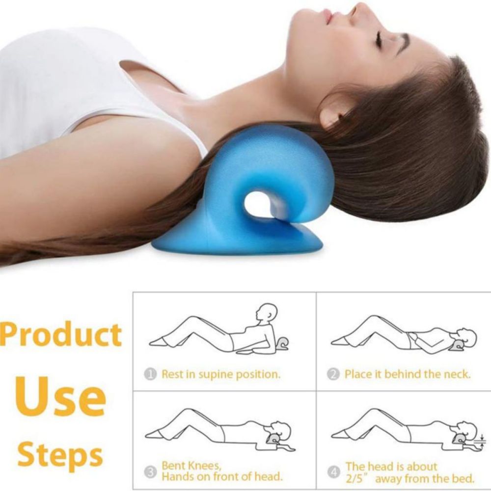 Hals Brancard Massage Apparaten Kussen Massager Cervicale Wervelkolom Stretch Orthopedische Correctie Ontspannen Tractie Ontspanning Spier