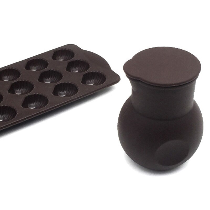 3 Kleuren Silicone Gesmolten Chocolade Cup Bakken Chocolade Pot Bakken Tools Bakken Accessoires Schoon Chocolade Melting Pot