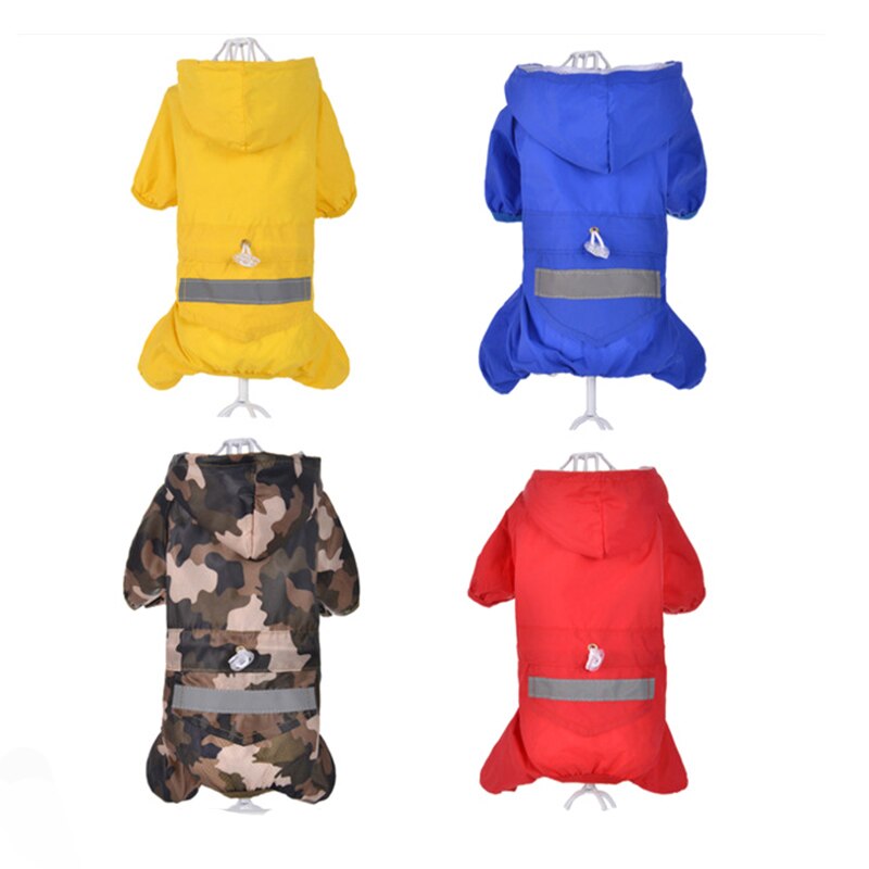 Snailhouse Waterdichte Transparante Regenjassen Puppy Hond Regenjas Draagbare Hond Regen Jassen Opvouwbare Light Kleding Puppy Regen Jas