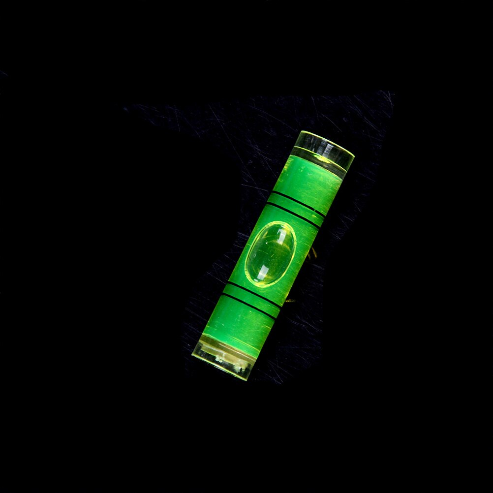 5Pcs/Lot 9.5*40mm DIY Mini Bubble Level Spirit Level High Accuracy Inclinometer Liquid Level Indicator For Compass