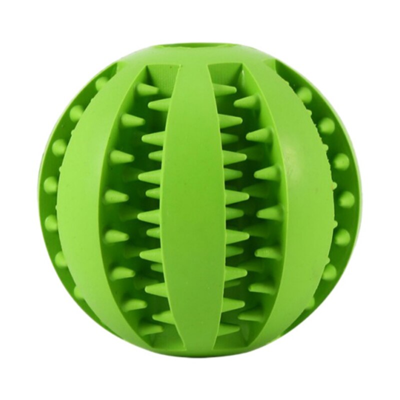 Interactieve Rubber Ballen Hond Speelgoed Hond Kat Puppy Elasticiteit Tanden Bal Hond Chew Speelgoed Gebitsreiniging Ballen Speelgoed S-Size: Licht Groen / 5cm