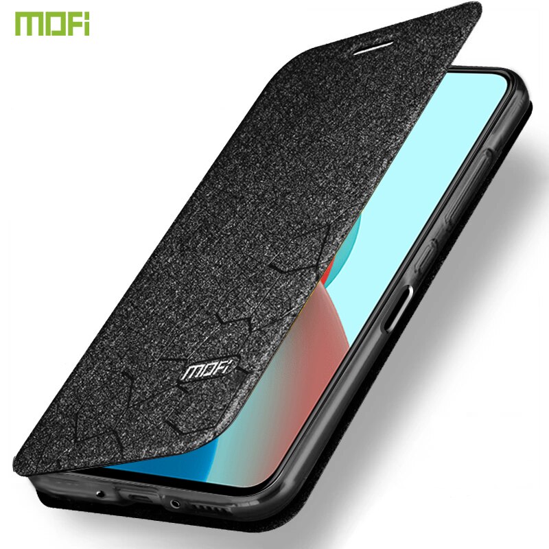 Étui à rabat en cuir et Silicone pour Xiaomi Poco M3, Coque Capas MOFi originale, résistant aux chocs, étui de luxe pour livres