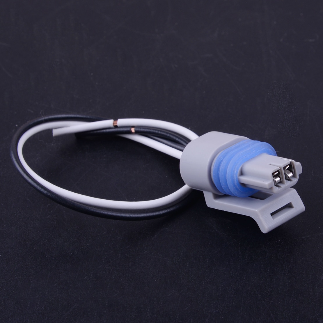 2Pin 2Way Temperature Intake Air Temp Sensor Connector Plug Fit for IAT MAT ACT 25037334
