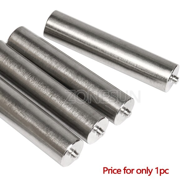 ZONESUN 5/7/10cm T-slot Alphabet Numbers Symbol Leather Stamping Cold Press Tool Brand Iron Custom Initial Mould Embossing Mold: 1pc of handle