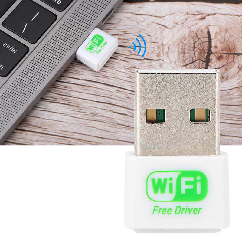 Wifi Usb Draadloze Adapter Draadloze Wifi Dongle Adapter Ontvanger Voor Desktop Laptop