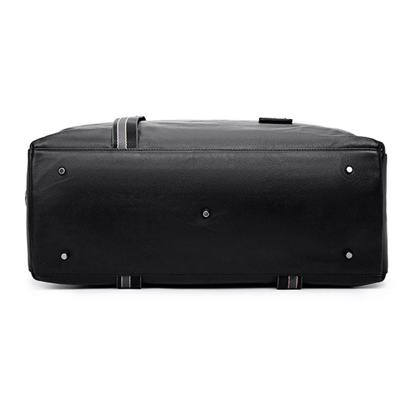 Unisex Big Handbag Thick Leather Large Capacity Shoulder Bag Male Waterproof Travel Duffle Tote Casual Messenger Crossbody Bags