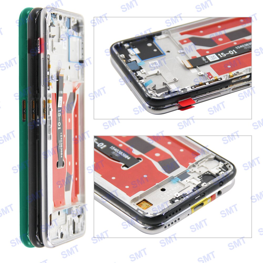 100%  getestete lcds für huawei  p40 lite lcd-display touchscreen-digitizer-einheit ersatz für huawei nova 7i jny -lx2 lcd
