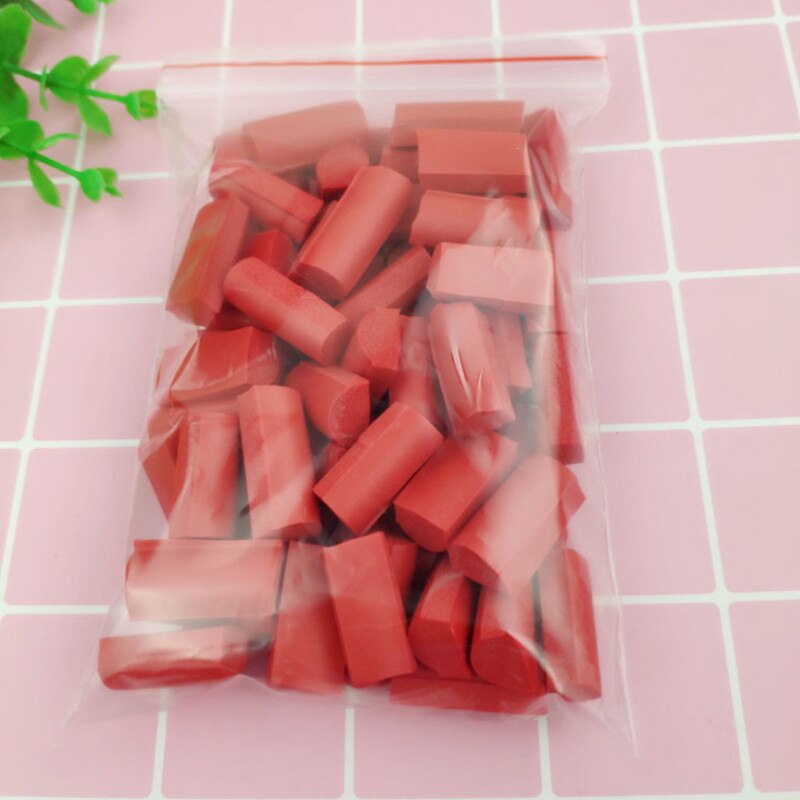 New70pcs Sponge Block Additives in Slime Filling Beads Supplies DIY Slime Accessories For Slime Stuff Foam Clay Mud Sponge Block: Red