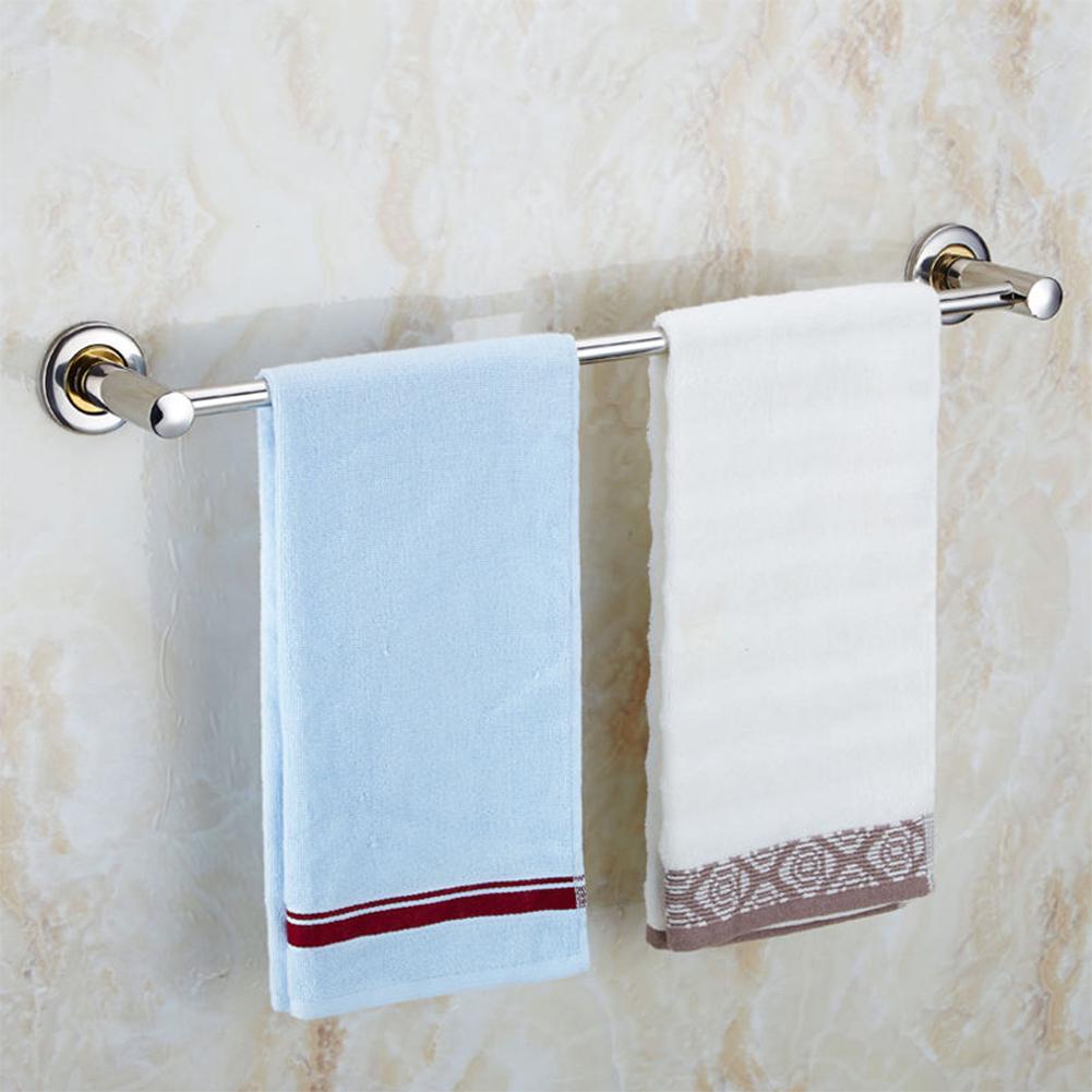 Seinään kiinnitettävä paksu ruostumaton teräs kylpyhuone pyyheteline hylly 1 or 2 kiskopidike wc kylpyhuoneen pesuhuone tuotteet 40/50/60cm