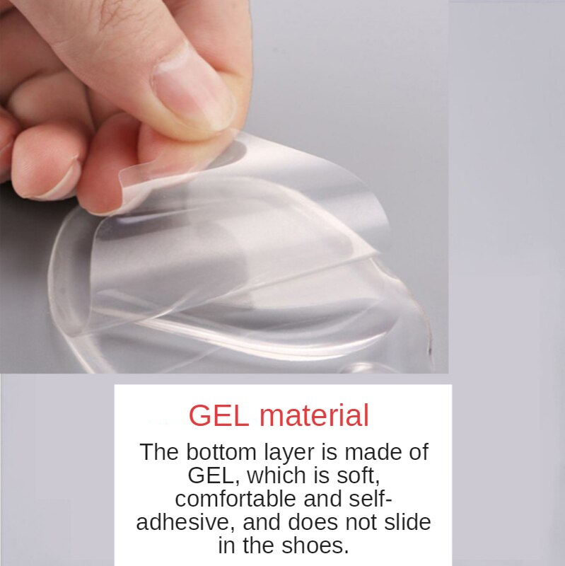 Soletta in gel di silicone avampiede solette per scarpe tacco contralto soletta ortopedica morbida protezione antiscivolo per i piedi cuscini per i piedi sollievo dal dolore