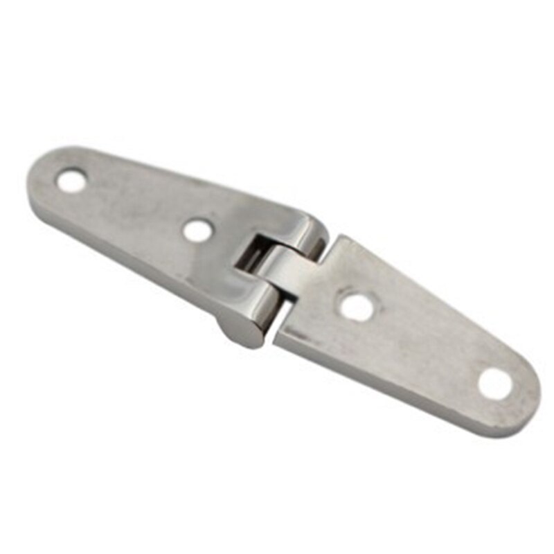 2 Stuks Rvs 316 Marine Boot Band Scharnieren Met 4 Gaten Zware Spiegel Polish Deur Strap Scharnier Accessoires