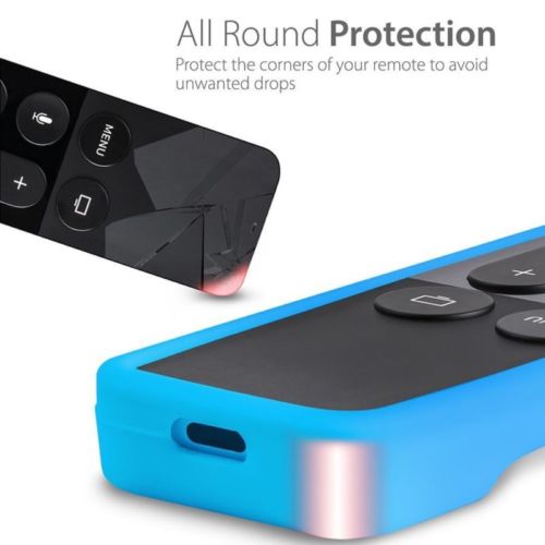 Silicone Remote Control Cover For Apple TV 4K 4th Gen Remote Control Silicone Soft Protective Skin Case Cover