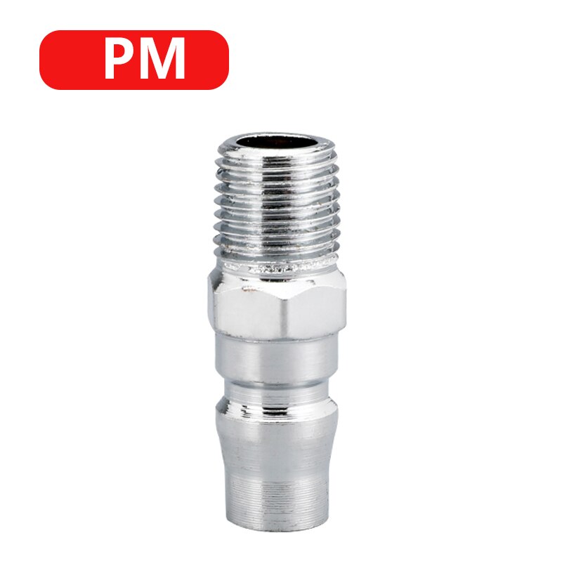 Accesorios Neumáticos tipo C, acoplamiento rápido de alta presión, manguera de compresor de aire, enchufe de acoplamiento rápido, Conector de compresor: PM / 40