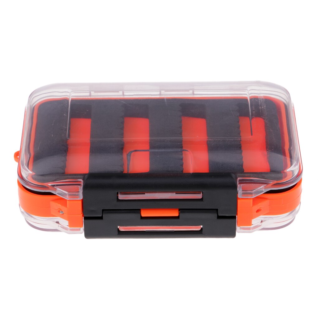 Fly Box Waterproof Fly Fishing Tackle Box Lure Spoon Hook Bait Storage Box