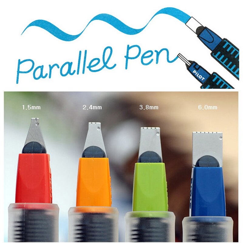 Japan pilot kunst skrifttype parallel fyldepen kunst skabelse maleri font scrapbog diy studerende skoleartikler