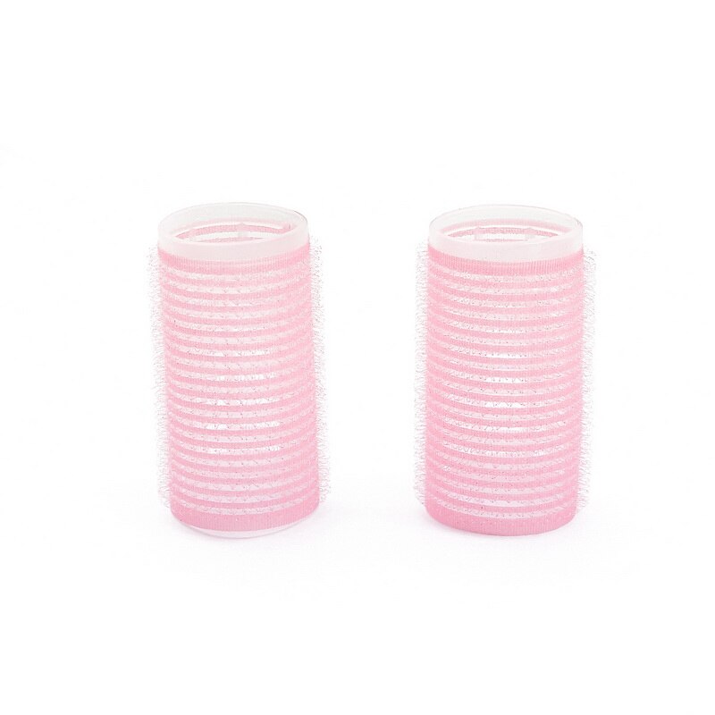 6 pçs/lote hairdressing uso doméstico diy magia grande rolos de cabelo auto-adesivo estilo rolo modelador ferramenta beleza