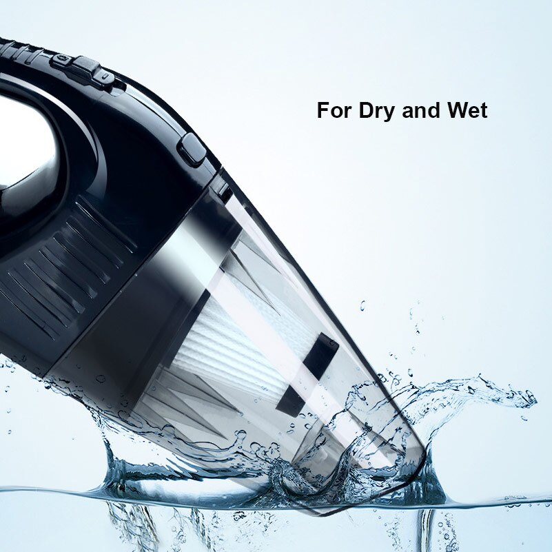 GRIKEY Handheld Auto Vacuum Cleaner Car Dry Wet Cleaning Tornado 12V Powerful Vacuum Cleaner