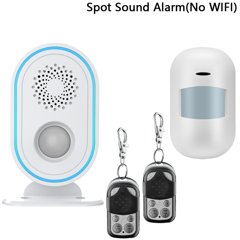 Alarm System for Home Burglar Security 433MHz WiFi Tuya smart Alarm Wireless Tuya Smart House App Control: Spot Alarm 6