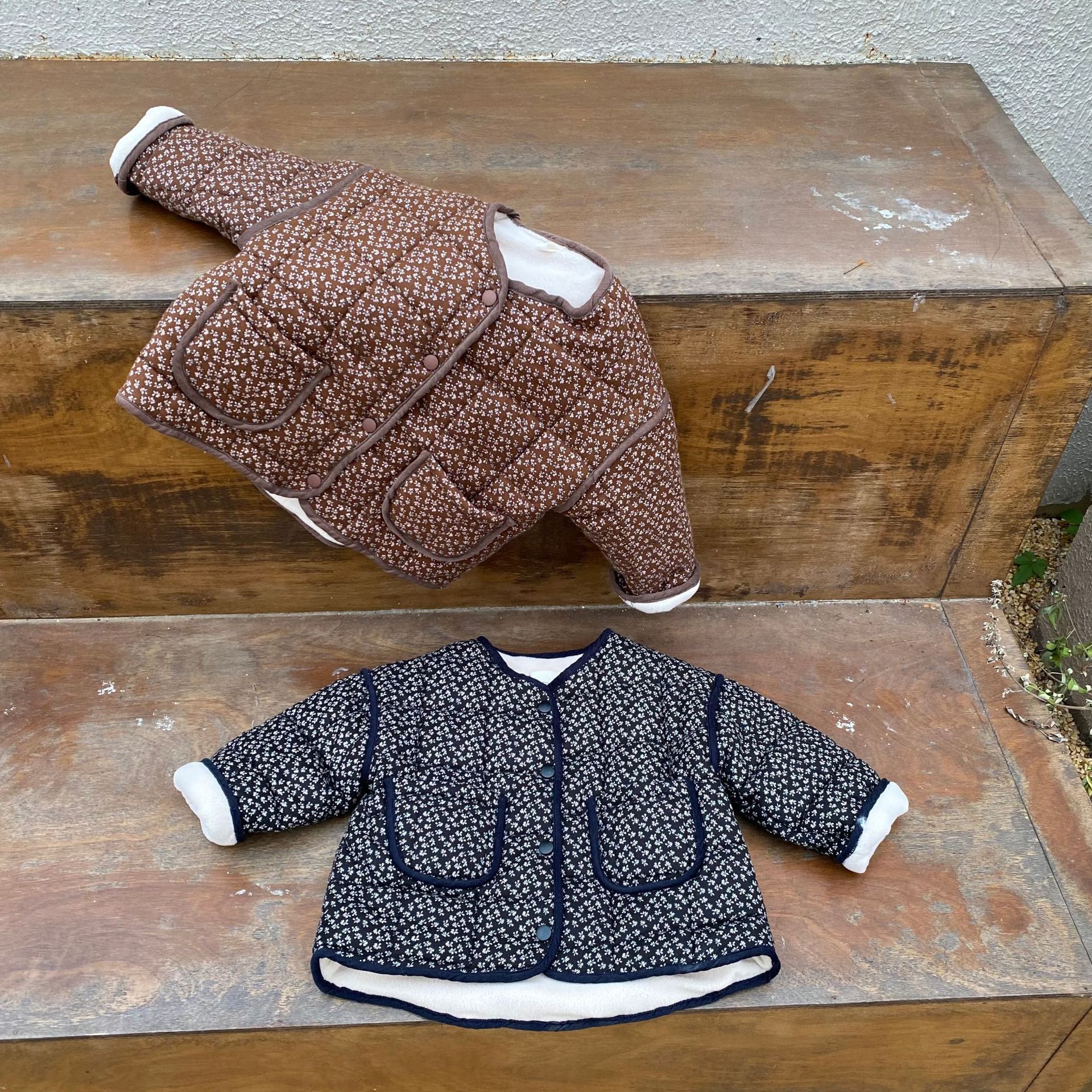 Stile coreano 2021 nuovi bambini invernali bambini cappotti imbottiti in cotone retrò addensare giacche calde capispalla Casual per bambini Unisex