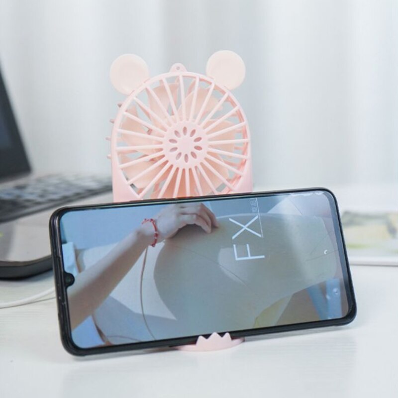 Usb Mini Vouw Kan Voeg Water Fans Draagbare Houden Kleine Fans Originaliteit Kleine Elektrische Huishoudelijke Apparaten Desktop Elektrische Ventilator