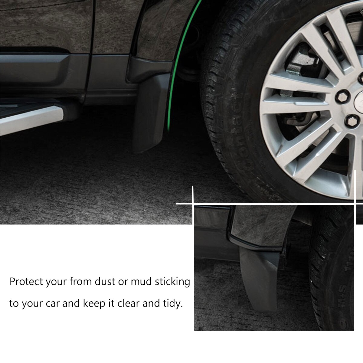 Car Mud Flaps Splash Guards Mudflaps Mudguards Accessories For Land Rover Discovery 4 LR4