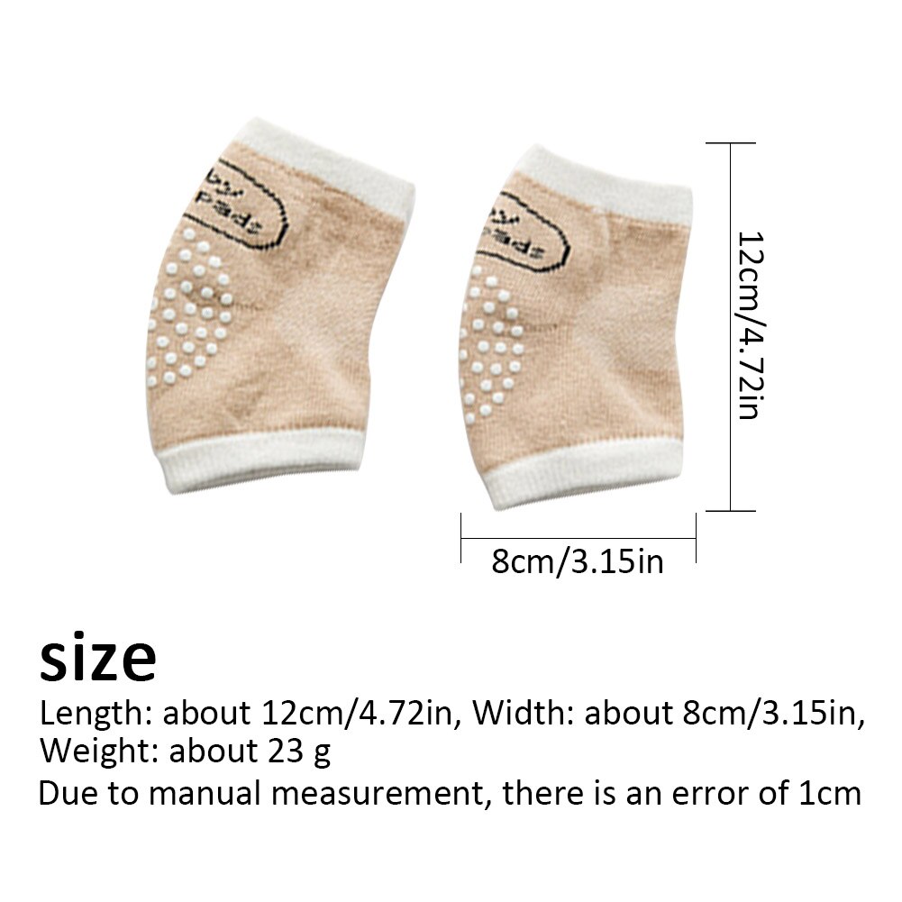 5 Pcs Baby Elleboog Pads Gezuiverd Katoen Mesh Ademend Baby Peuter Kruipen Anti-Slip Wit Dot Knie-Beschermende pad 5 Kleuren
